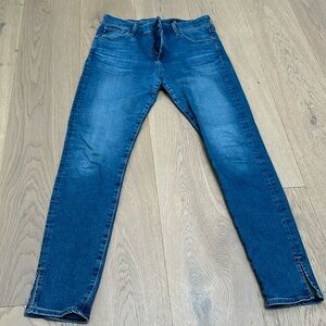 AG jeans “the garage skinny ankle” High-rise skinny ankle